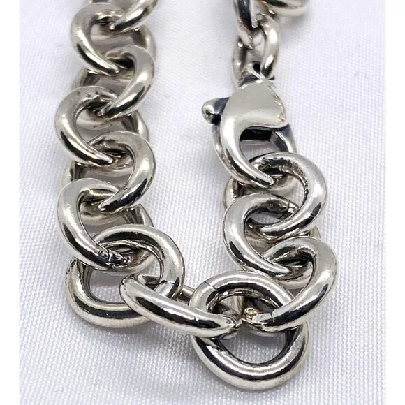 James Avery Rolo Link Chain Necklace 22.75" Sterling Silver 925 - Picture 2 of 10
